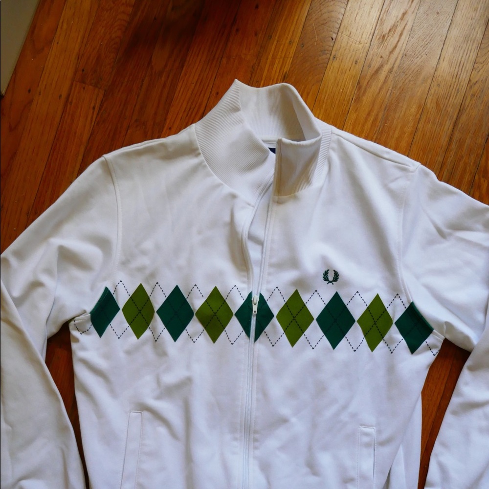 Limited Edition Fred Perry Argyle Track Suit Zip